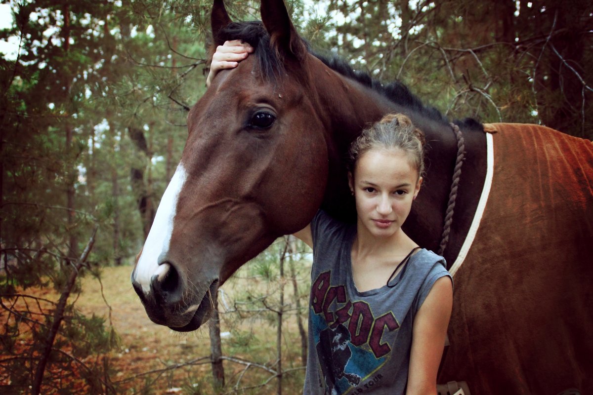 Horses - her life - Катя Богданова