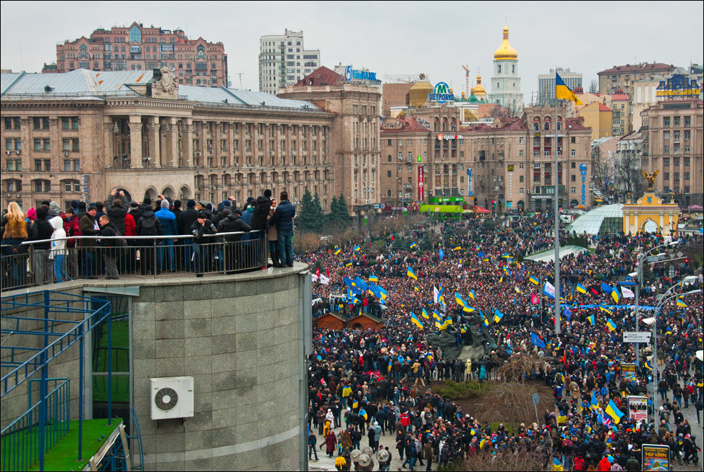 Киев, 1 декабря 2013 года, Площадь Независимости (1) - Юрий Матвеев