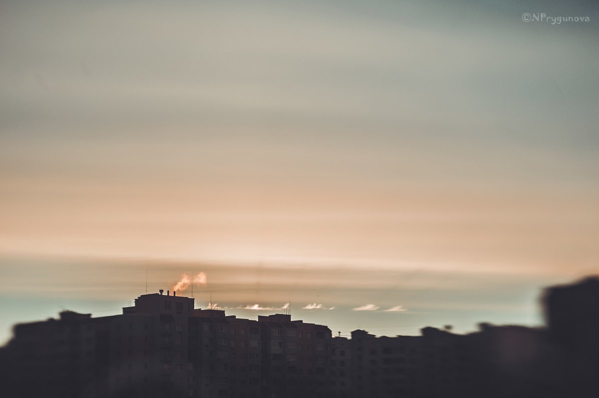 Утреннее небо + Lensbaby - Наталия Прыгунова