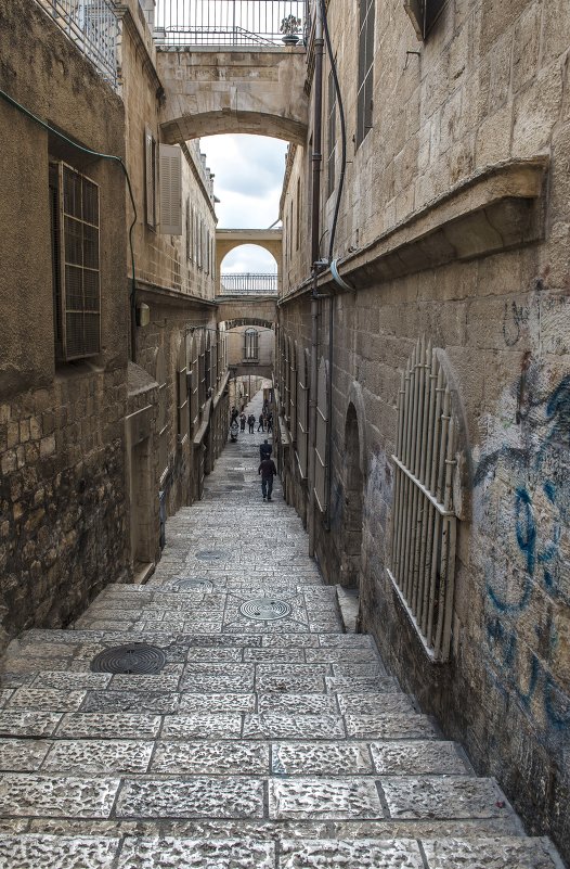 Арабский квартал в Иерусалиме. - Сергей Вахов