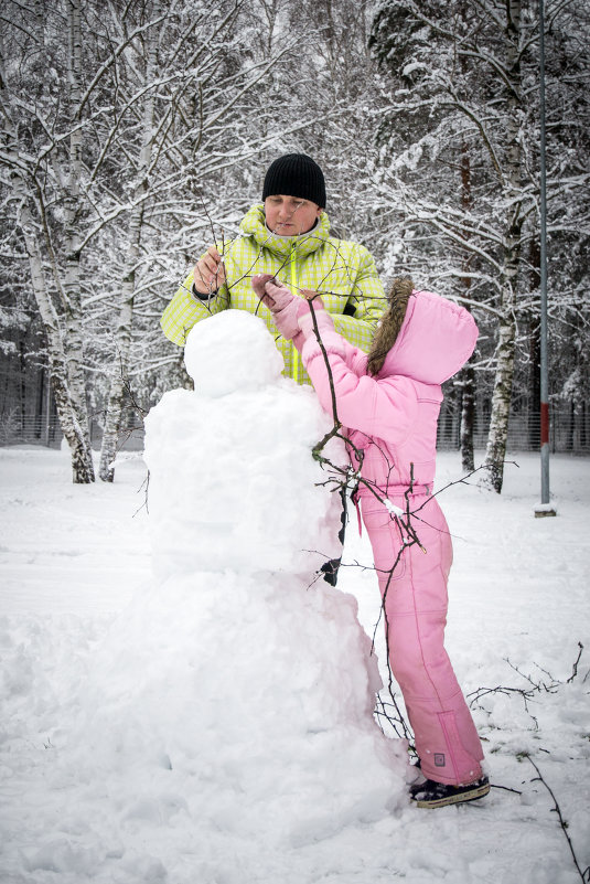 Зима в детском городке - Jevgenija St