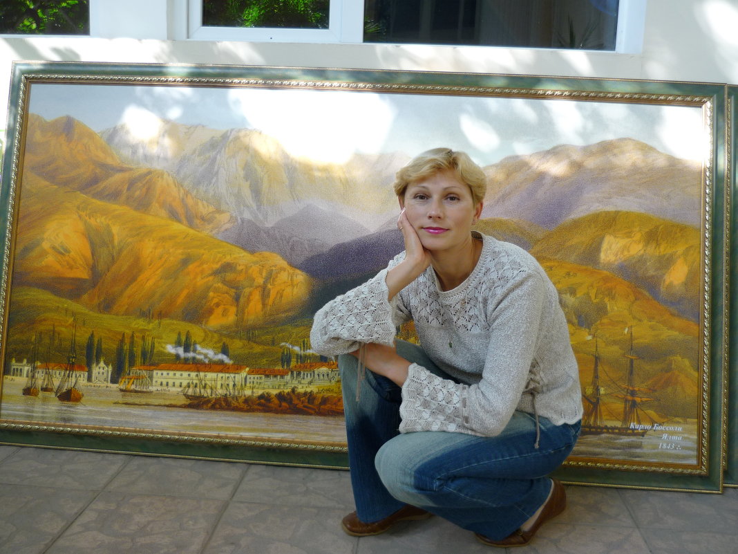 портрет на фоне пейзажа - Андрей Козлов
