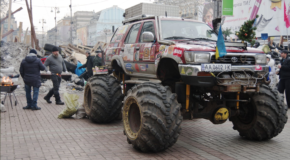 Евромайдан, на отдыхе - Vladymyr Nastevych