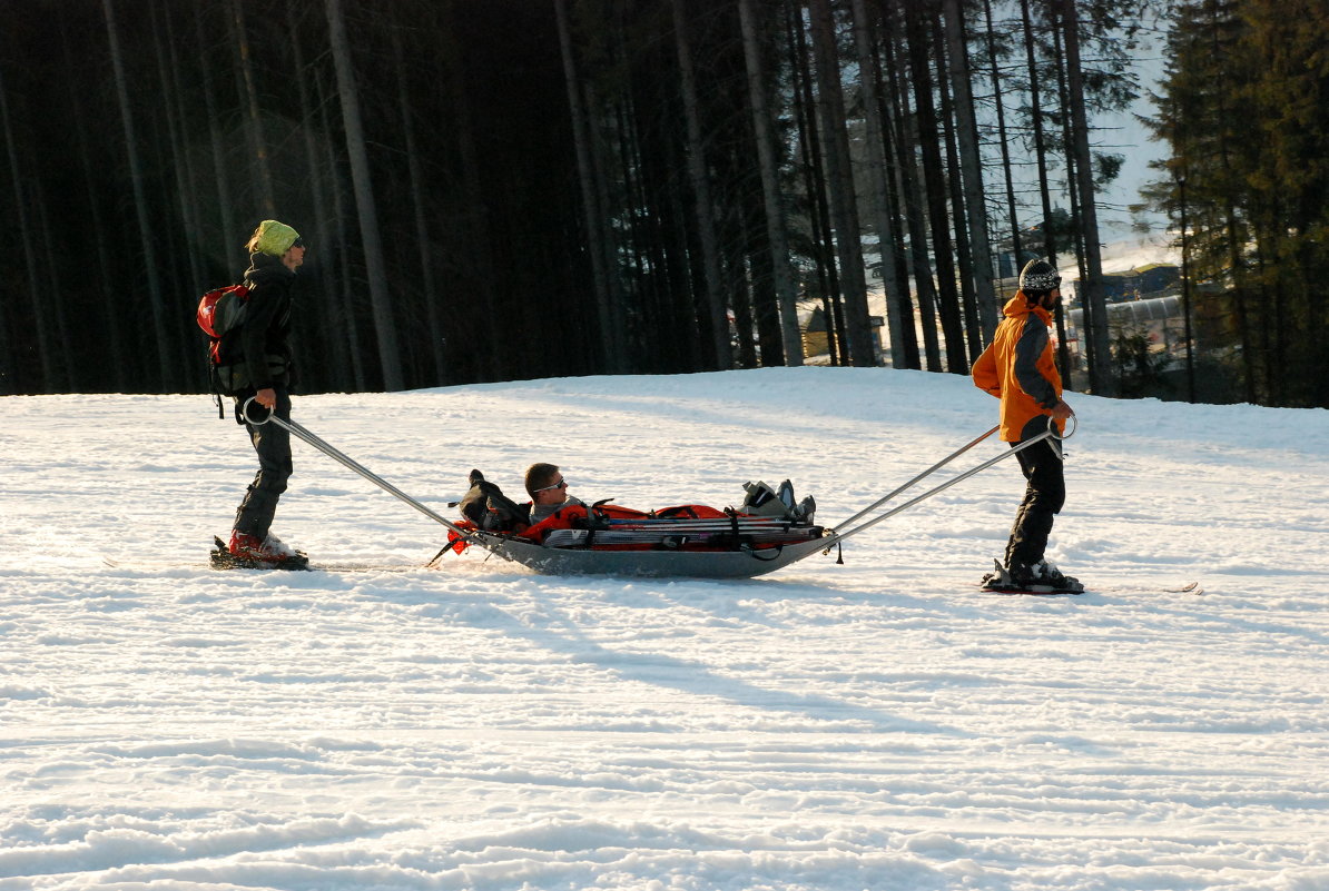 СКОРАЯ на лыжах - Богдан Вовк