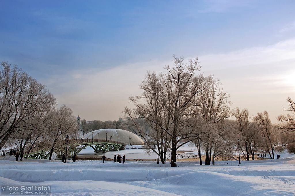 Зима в парке Царицыно, Москва - Игорь Котов