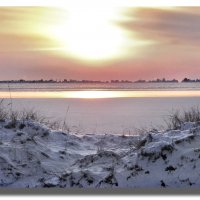 Зимний закат на Балтике (7) :: Сергей Садовничий