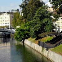 Река Сава.Любляна. :: Алла Шапошникова