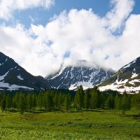 Вера, Надежда, Любовь. Так назвал эти горы Николай Рерих во время своей легендарной экспедиции. :: Вячеслав 