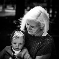 внук и бабушка в Берлине :: Kanat 