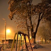 «Поздно ночью снег прекратился...» :: Александр NIK-UZ