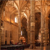 В церкви монастыря Жеронимуш. Лиссабон, Португалия :: Lmark 