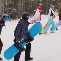 сноубордисты :: Дмитрий Новоселов