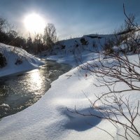 Большая Черемшанка в январе :: Денис Соломахин