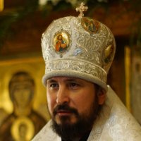 епископ Бурятский Савватий во время крещения :: Светлана Мурзина