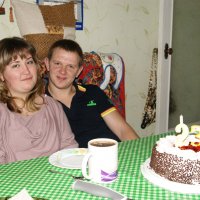 Сын со своей женой в свой день рожденья. :: Вячеслав Кузнецов