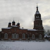 церковь зимой :: Геннадий Репьевский