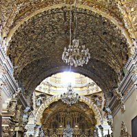 Интерьер церкви Святого Франциска, Акатепек, штат Пуэбла, Мексика :: Svetlana 