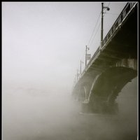 Мост через р. Ангару :: Виктор Дружинин