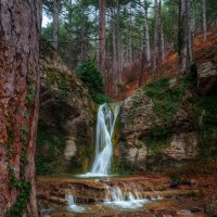 Водопад "Купель Дианы" :: Владимир Яковлев