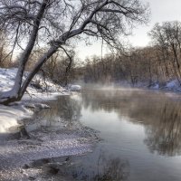 зима на речке :: Марина Черепкова