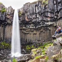 Водопад Свартифосс в Исландии :: Вячеслав Ковригин