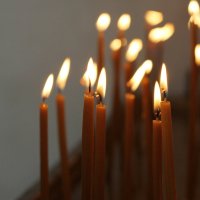 Свечи в Храме православной церкви 12-ти апостолов :: Таня Мокряк