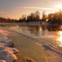 зимняя река :: Андрей Куприянов