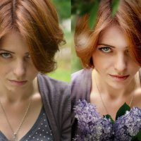 до и после (весенний портретик) :: Veronika G