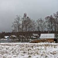 Зима в северной деревне :: Алёна Михеева