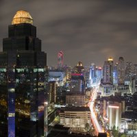 Панорама Бангкока, ночная :: Вадим Лячиков