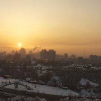 Панорама вечерний Алматы :: Ваше имя Эдвард Киo