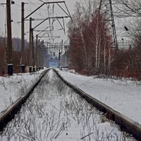 ...и поезд  вдаль умчало... :: Александр Зотов