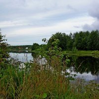 Белозерский обводной канал (не Белозёрский) — построенный в рамках Мариинской системы :: Владимир Воробьев