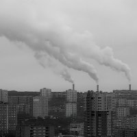 Фабрика облаков ( Владивосток ) :: Дмитрий . Вечный дождь .