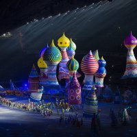 Открытие олимпиады 2014 :: Николай Галкин