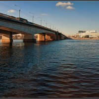 Мост Александра Невского в Санкт-Петербурге :: Алексей Бажан