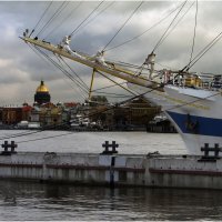 МИР у причала *** MIR sailboat at the pier :: Александр Борисов