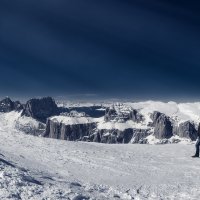 Доломитовые Альпы, Италия, вид с Passo Pordoi :: Sergey Tyulev