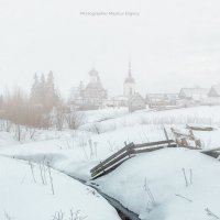 Туман на Лекшмозере :: Евгений Мазилов