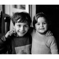 Сканируя старые семейные Пленки: Сынавя Гиорги и Леван , 1996 Год :: Sulkhan Gogolashvili