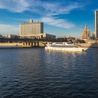 #Река-Москва #Прогулки на катере :: Максим Коротовских