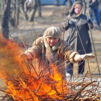 горящий субботник :: Василий Либко