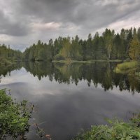 Лесное озеро :: Александр Бархатов