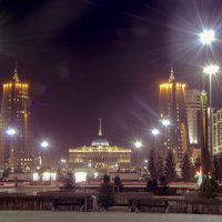 ночной город - Астана :: Seda Yegiazaryan