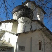 Псков.Церковь Николы со Усохи.XVI век. :: Карелина Эмилия 