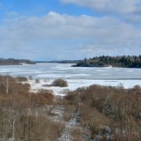 река Оредеж ( 17 марта) :: Владимир Фомин