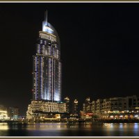 Огни отеля The Address Downtown Dubai :: Евгений Печенин