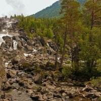 Большой Чульчинский водопад (Учар), Горный Алтай :: Дмитрий Кучеров