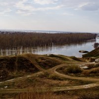 на берегу реки Ишим. :: артём волкодав