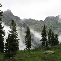 Туман в горах :: Сергей Карцев